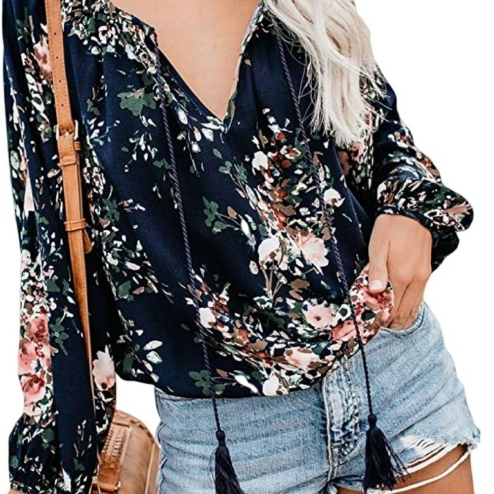 Bohemian style blouse